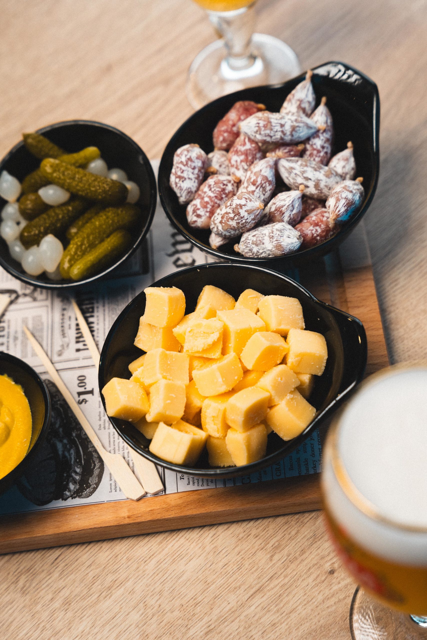 Vue de la planche mixte