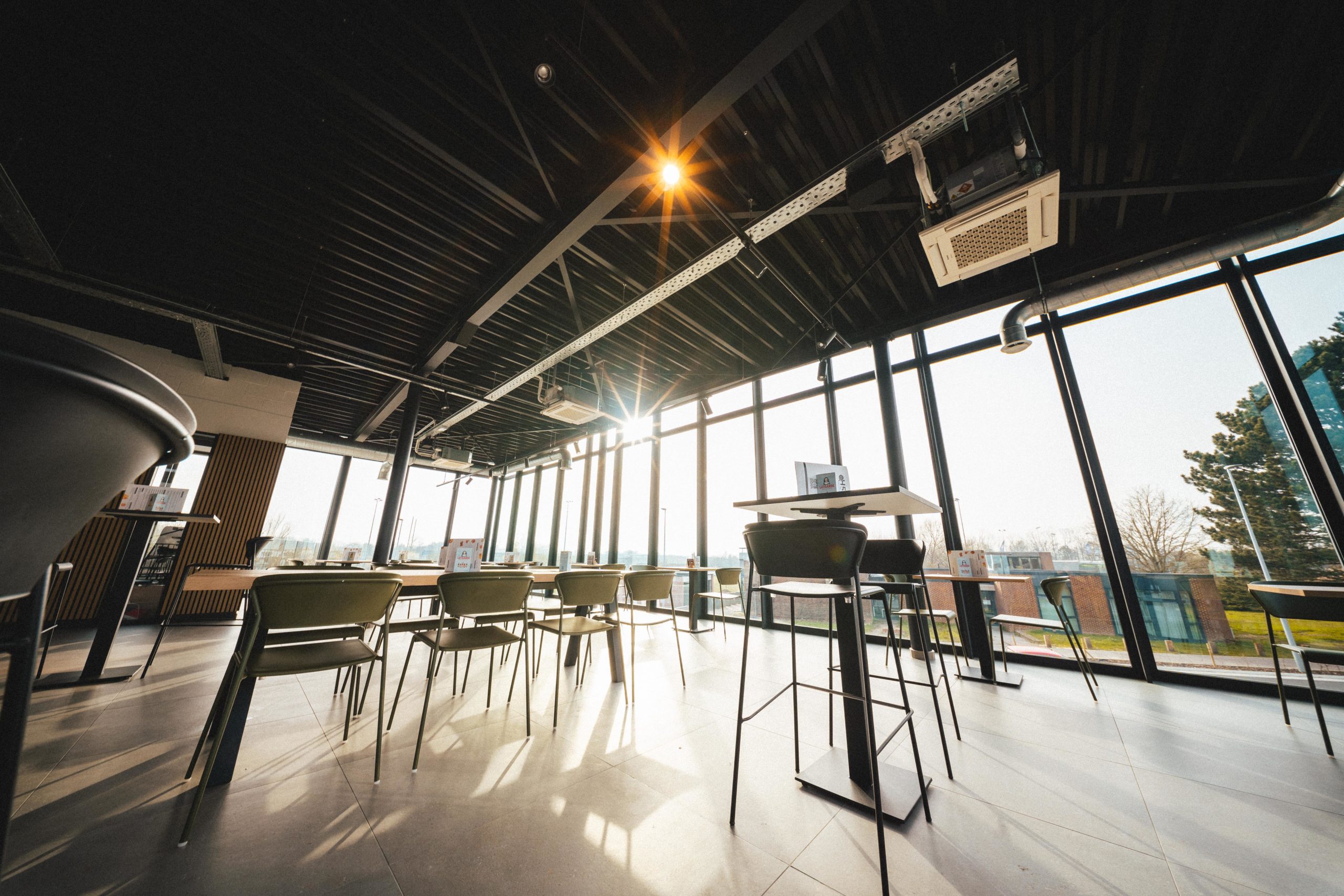 Infrastructure High 5 kitchen