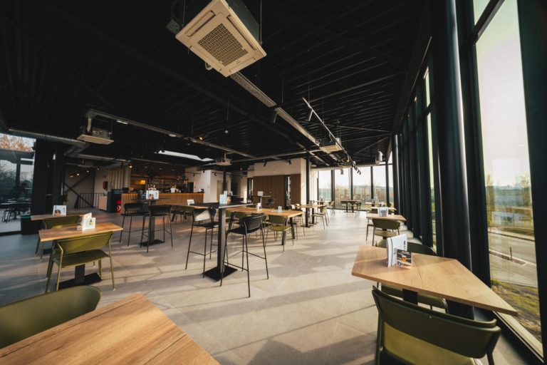 Vue du restaurant depuis la verrière