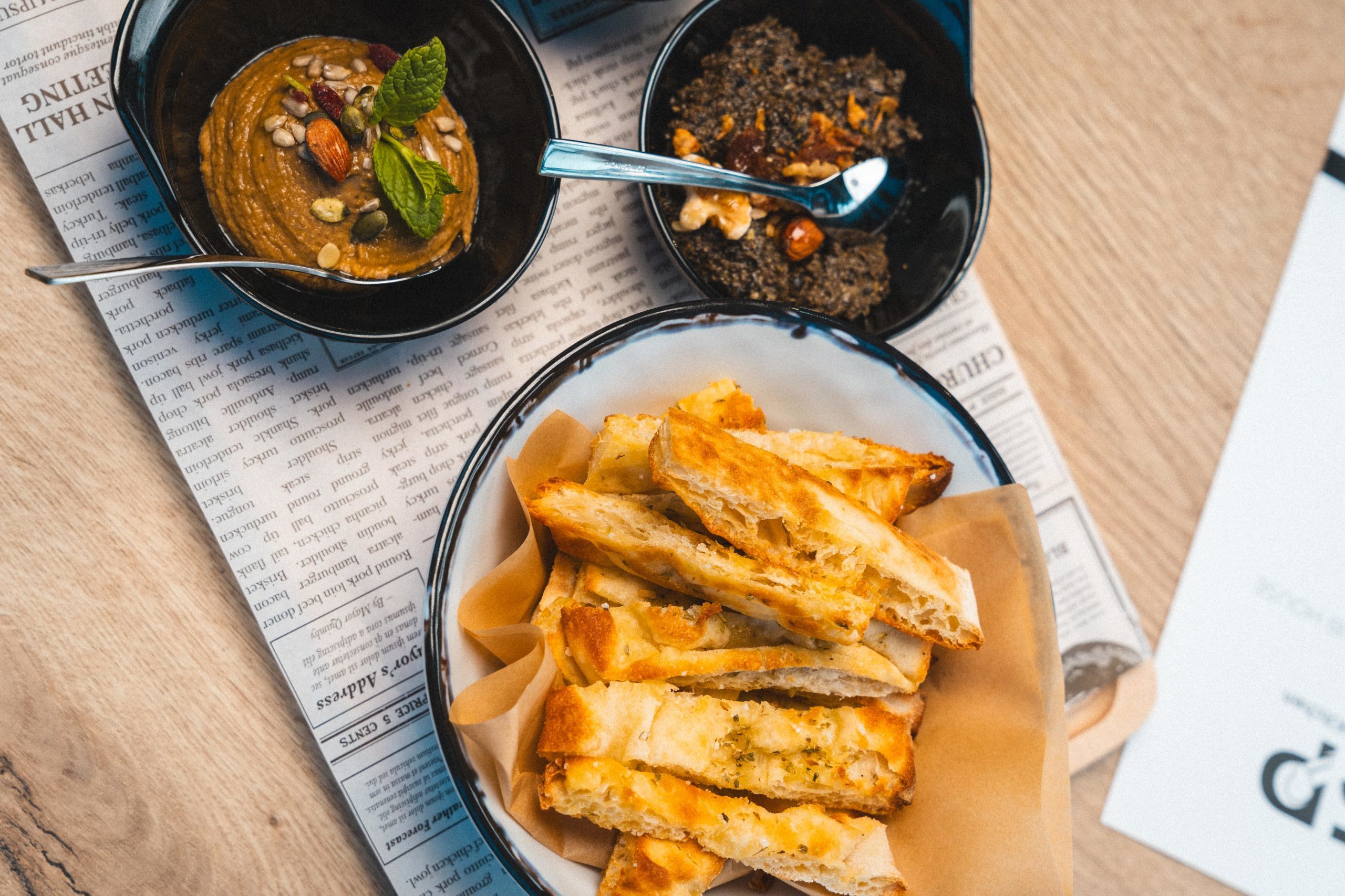 Planche de tapenades